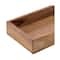 Seville Classics 15" x 6" x 2" Acacia Wood Drawer Organizer